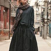 Одежда handmade. Livemaster - original item dresses: Boho style dress made of cotton or linen. Handmade.