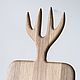 Order Cutting Board ' Horn'. Hill & Mill. Livemaster. . Cutting Boards Фото №3