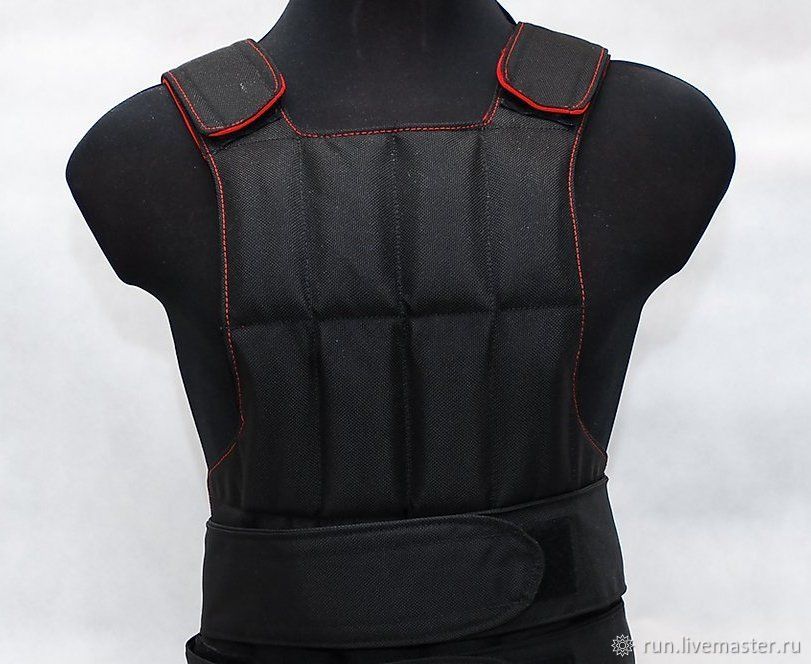 Спортивный инвентарь: Жилет-утяжелитель Cordura, 5-10-13-17 кг в ...