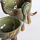 Order Vases on legs 'Dino'. TinaRita. Livemaster. . Pots1 Фото №3