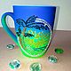  Mug ' Sea'. Mugs and cups. strazomania (Strazomania). Online shopping on My Livemaster.  Фото №2