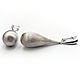 Silver earrings 'Drop', Earrings, Moscow,  Фото №1