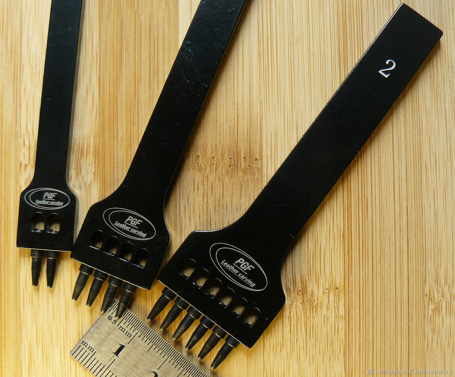 Пробойник строчный высечной, круглый зуб, шаг 4 мм – купить онлайн на ...