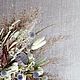 Заказать Букет из сухоцветов с тростником большой. Летние Травы. Ярмарка Мастеров. . Букеты Фото №3