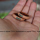 Order Copy of Copy of Copy of Copy of Copy of Wooden ring with emerald. The Tree of Life. Livemaster. . Rings Фото №3