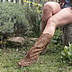 TEXANO - botas de Leopardo de piel de Pony recortada-Otoño-Invierno. High Boots. Febe-handmade. Ярмарка Мастеров.  Фото №4