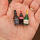 Mini bottles. Miniature figurines. Romanycheva Natalia. Online shopping on My Livemaster.  Фото №2