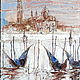 Картина маслом, город "Венеция. После грозы". Диптих, Картины, Астрахань,  Фото №1