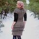 Ажурный, вязанный  костюм " Эко style " из козьего пуха. Костюмы. Наталья  Пуховая Мастерская (puhovyiy-master). Ярмарка Мастеров.  Фото №4