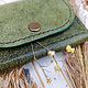 Кошелёк из кожи Вереск. Кошельки. Екатерина (skat_leather). Интернет-магазин Ярмарка Мастеров.  Фото №2