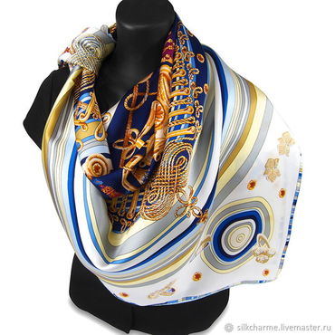 шелковый шарм платки