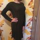 Dress knit color military. Dresses. Galina-Malina (galina-malina). Online shopping on My Livemaster.  Фото №2