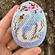 Easter eggs bead. Eggs. GlassJewelry. My Livemaster. Фото №10