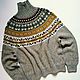 Walnut sweater//Лопапейса L-XXL Свитер женский Альпака и кашемир. Свитеры. SweetHome. Интернет-магазин Ярмарка Мастеров.  Фото №2