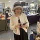 Шляпка с вуалью и драпировкой. Шляпы. Бейсембаева Елена (elenbeis). Ярмарка Мастеров.  Фото №5