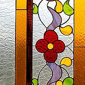 Для дома и интерьера handmade. Livemaster - original item Summer lll. Interior stained glass Tiffany. Handmade.