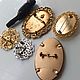 Винтаж: Микровышивка Винтаж Брошь. Броши винтажные. broochivintage. Ярмарка Мастеров.  Фото №6