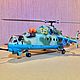 Модель вертолета Ми-24/Ми-35. Техника и роботы. Vladyrcmodels. Интернет-магазин Ярмарка Мастеров.  Фото №2