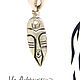 Pendant 'African mask' on wealth and prosperity. Necklace. AfricaForever. My Livemaster. Фото №6