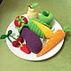 Овощи, фрукты и прочие продукты :). Кукольная еда. Планета Счастья (Darino4ka). Интернет-магазин Ярмарка Мастеров.  Фото №2