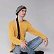 Пуловер жёлтый из 100 % конопли. Пуловеры. Одежда из травы. Интернет-магазин Ярмарка Мастеров.  Фото №2