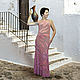 Knitted Dress Ash rose. Dresses. Natalia Bagaeva knitting (nbagaeva). Online shopping on My Livemaster.  Фото №2