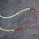 925 Sterling Silver Unique Rainbow Beads Working with chakras. Beads2. naturalkavni. My Livemaster. Фото №6
