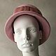  классический клош "Розовое ветер". Шляпы. EDIS | дизайнерские шляпы Наталии Эдис. Ярмарка Мастеров.  Фото №6