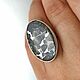 Meteorite ring 'Part of the Universe', silver, Rings, Moscow,  Фото №1