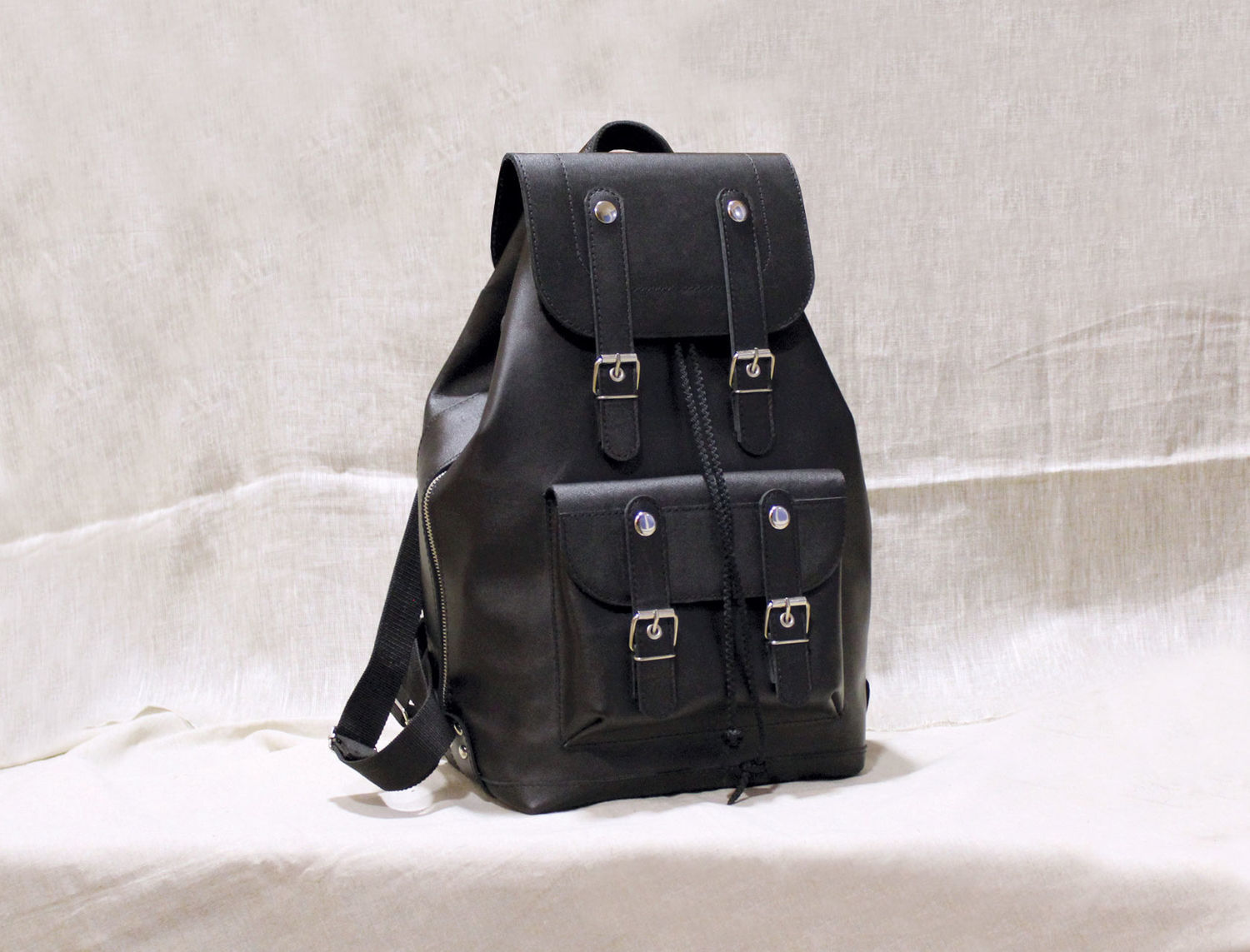 Рюкзак из плотной натуральной кожи (Backpack-100) купить в интернет ...