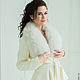 Bridal jacket, Kamilla, Wedding coat, Winter wedding coat. Capes. ANLace studio. Online shopping on My Livemaster.  Фото №2