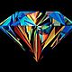 Шпинель чёрная натуральная DIAMOND CUT, круг, 1мм, 800 шт. Кабошоны. ILLUSION_STONES. Ярмарка Мастеров.  Фото №4