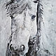 50x70, oil on canvas, portrait of a horse. Pictures. myfoxyart (MyFoxyArt). Online shopping on My Livemaster.  Фото №2