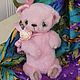 teddy bear 'pink dream'. Teddy Bears. irentoys (irentoys). Online shopping on My Livemaster.  Фото №2