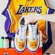 Custom sneakers with Kobe Bryant Print Custom Sneakers. Sneakers. nataliadenimart. Online shopping on My Livemaster.  Фото №2