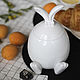 Сахарница с кроликом Love Bunny. Банки. DECORAHOLIC. Интернет-магазин Ярмарка Мастеров.  Фото №2