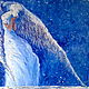 Картина маслом девушка с крыльями "Ангел в синих тонах...". Картины. Логинов Илья (loggy-art). Интернет-магазин Ярмарка Мастеров.  Фото №2