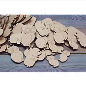 Материалы для творчества handmade. Livemaster - original item Plywood Scrapbooking Wood Workpieces for Creativity. Handmade.