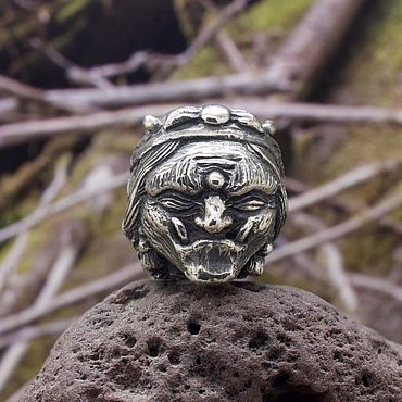 Украшения ручной работы. Ярмарка Мастеров - ручная работа Бусина Баба Яга. Handmade.