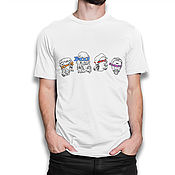Мужская одежда handmade. Livemaster - original item Cotton T-shirt 