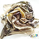 Shawls silk shawl Chestnuts-EcoPrint. Shawls1. studiya. Online shopping on My Livemaster.  Фото №2
