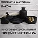 Подарочный набор декора для дома "Черная роскошь". Вазы. SHEVCHENKO DECOR. Ярмарка Мастеров.  Фото №4