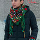 Set (mittens and bactus) knitted ' Poppy field'. Mitts. asmik (asmik). My Livemaster. Фото №6