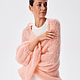 Кардиган из кид мохера на шелке персикового цвета. Кардиганы. The sweetest sweaters. Ярмарка Мастеров.  Фото №13
