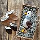 Caja de regalo calcetines de juguete o pintura y pincel, Gift for newborn, St. Petersburg,  Фото №1