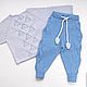 Set of clothes for discharge ' Acorns'. Set of clothes for discharge. klukvaknit. My Livemaster. Фото №4