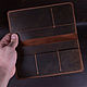 Портмоне Лонгер Crazy Horse Chocolate. Портмоне. Tswetkov-accessories. Ярмарка Мастеров.  Фото №6