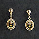 Damascene Sarah Coventry Earrings, Vintage earrings, St. Petersburg,  Фото №1