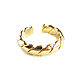 Gold braided ring, stylish ring, ring without stones. Rings. Irina Moro. My Livemaster. Фото №5