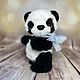 Мягкая игрушка панда. Мишка, медведь панда, Мягкие игрушки, Великий Новгород,  Фото №1